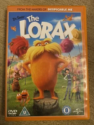 The Lorax DVD (2012) cert U Animated Dr Seuss Zac Efron Taylor Swift De Vito - Image 1 of 2
