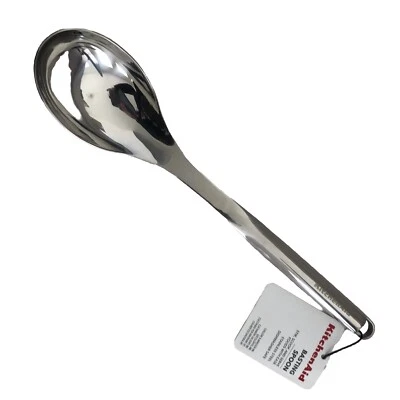 New KitchenAid Heavy Luxury Stainless Steel Silicone 14 Inch Basting Spoon - Image 1 of 4