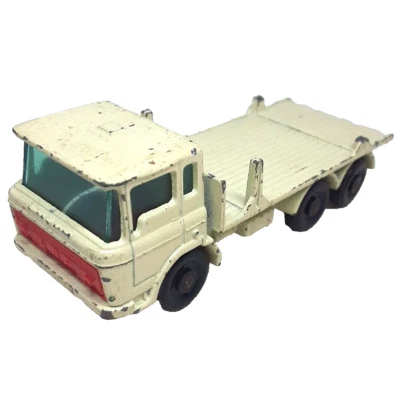 Lesney Matchbox DAF Girder Truck No. 58 1968 White Made in United Kingdom - Image 1 of 4