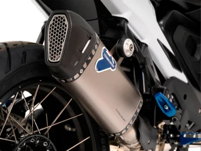 SCARICO TERMINALE OMOLOGATO TITANIO TERMIGNONI BMW R 1300 GS R1300G BW2808040ITC - Imagem 1 de 4