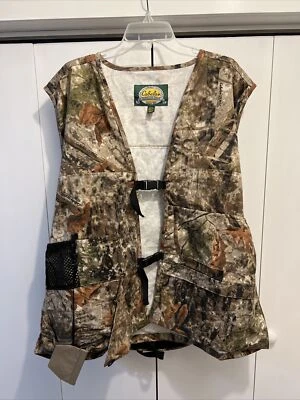 NEW Cabela's Hammer Hunting Vest - Zonz Woodlands Camo ~ Sz XL/2XL, Back Cushion - Image 1 of 4