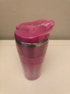 Breast Cancer Awareness Pink Tumbler Circle K New Plastic/Stainless - Picture 1 of 5