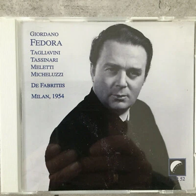 GIORDANO: Fedora - Tagliavini / de Fabritiis - Live (IT 2-CD Eclipse EKR 52/neu) - Bild 1 von 2