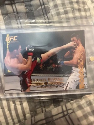 2011 Topps UFC Michael Bisping 7/88 SSP Hard hit  - Image 1 of 3