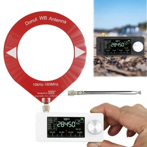 SI4732 05-108MHz Tragbares Radio LSB USB AM FM Radio 2pcs Antenne (weiß) - Afbeelding 1 van 11