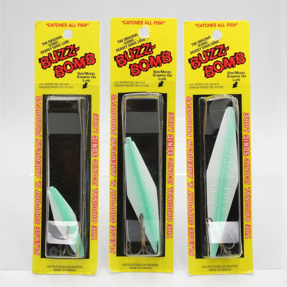 Buzz 炸弹鱼饵 渔具 齿具 绿色 珍珠 选择 尺寸 — 第 1/1 张图片