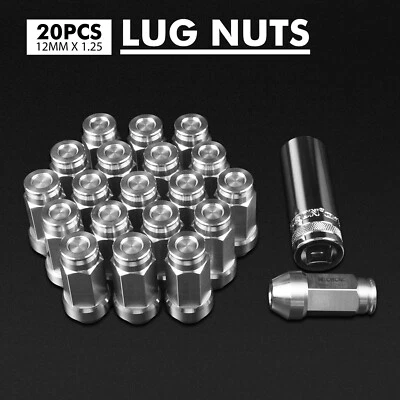 NICECNC Set of 20 12x1.25 12mmx1.25 Wheel Lug Nut For Nissan Juke Leaf 2011-2016 Foto 1 de 4
