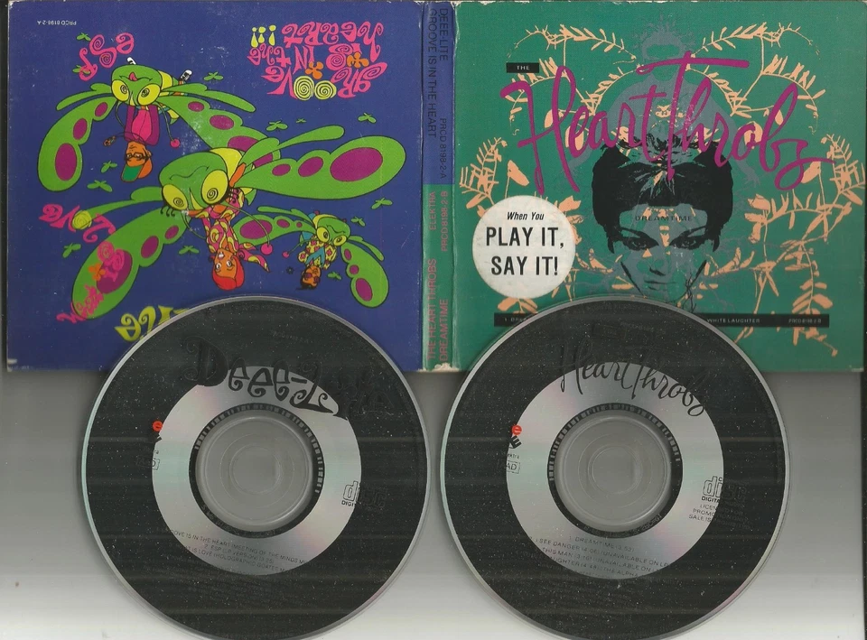DEEE LITE Groove MIXES & HEART THROBS Dreamtime REMIXES & UNRELEASED PROMO 2 CD - Image 1 of 1