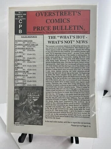 IMMACULATE MINT Summer 1988 #7 Overstreet Comic Price Bulletin Wolverine - Picture 1 of 6