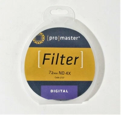 ProMaster 72mm Neutral Density 4x Digital Filter (2737) - Image 1 of 2