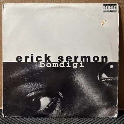 ERICK SERMON - BOMDIGI / REMIX / TELL 'EM (12") 1995!!  RARE!!  DEF SQUAD / EPMD - Image 1 of 4