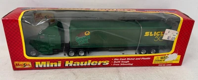 Vintage Maisto Mini Haulers Quaker State Slick 50 Hauler 1/87 - Image 1 of 4