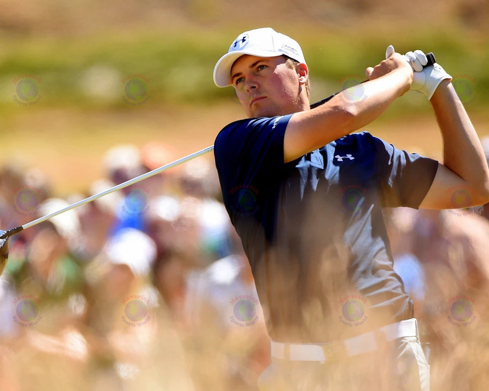 Foto 8x10 Jordan Spieth 2015 Masters US Open 2017 British Open Texas PGA Foto 1 de 1