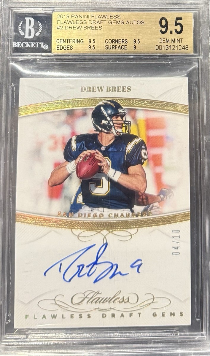 ドリュー ブリーズ　DREW BREES　直筆サインカード　AUTO　NFL ドリュー ブリーズ DREW BREES 直筆サインカード AUTO NFL Drew