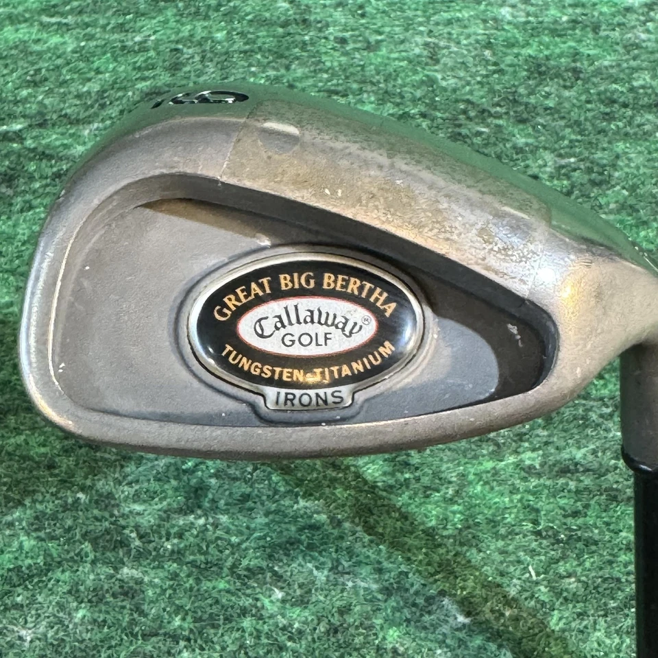 Club de golf Callaway Great Big Bertha 9 hierro RCH 96 firme flexible grafito para hombre 37 pulgadas Foto 1 de 4