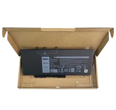 Подлинный 68Wh GJKNX аккумулятор для Dell Latitude 5480 5580 5280 5490 5491 5580 5590 - Изображение 1 из 4