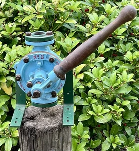 Large Vintage ALLWEILER No.3 Hand Pump - Semi Rotary Hand Pump - Picture 1 of 7