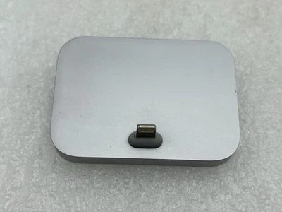 PLATEADO Apple Lightning Dock iPhone 14 13 12 11 Xs X 8 7 6 6s 5 MNN62AM/A A1717 Foto 1 de 4