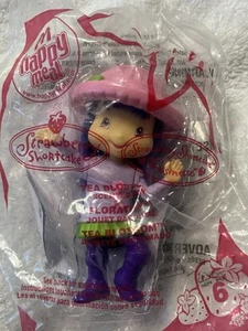 McDonalds 2007 | Pastel corto de fresa - Flor de té | Juguete Happy Meal #6 - Imagen 1 de 2