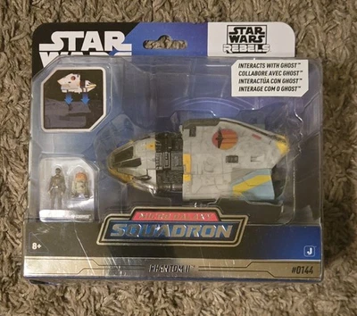 Star Wars Micro Galaxy Squadron Phantom II 2 With Kanan Jarrus & Chopper Rebels - image 1 of 4