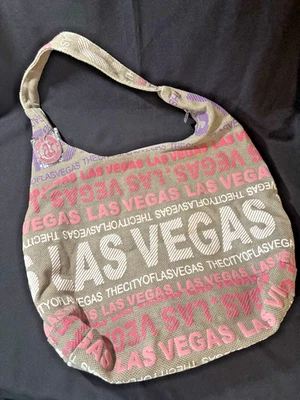 Robin Ruth Las Vegas Bolso de Hombro Hobo Cartera de Viaje NUEVO Beige y Rosa Foto 1 de 4