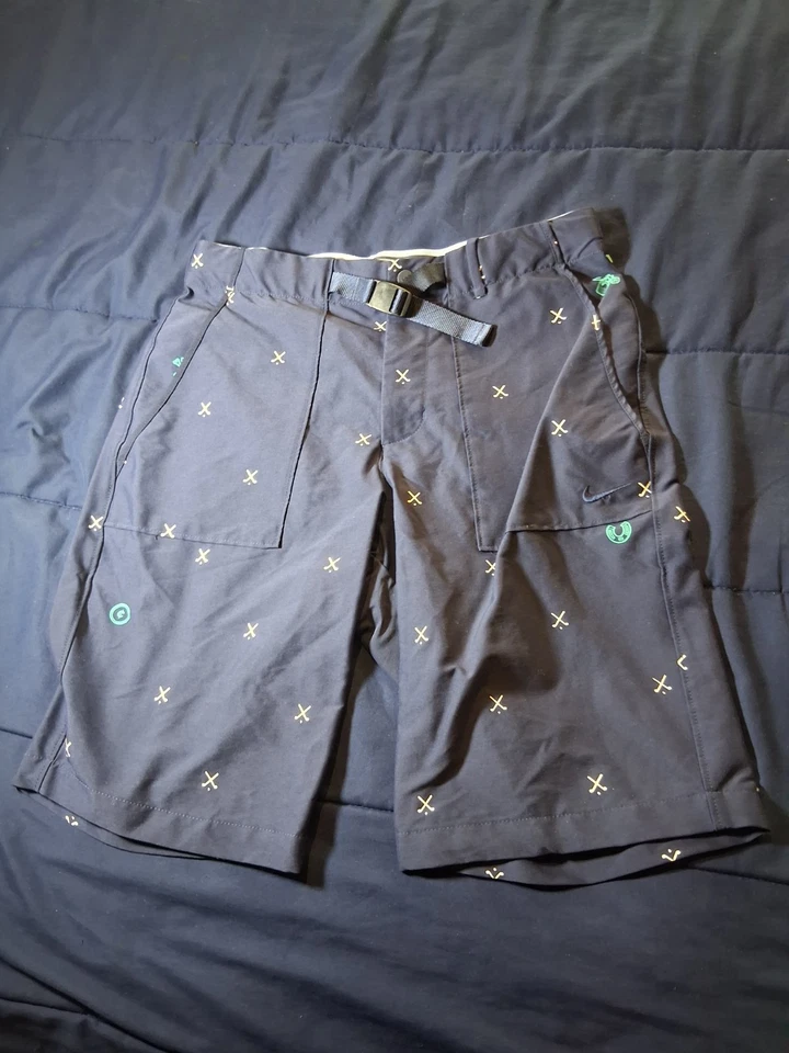 Nike Flex Dri-FIT Charms Golf Shorts CQ4877-451 Men's Navy Blue Size 28 Slim Fit - Image 1 of 4