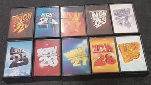 Now That's What I Call Music 20, 21, 22, 23, 24, 25, 26, 27, 28 & 29 Cassettes - Picture 1 of 22