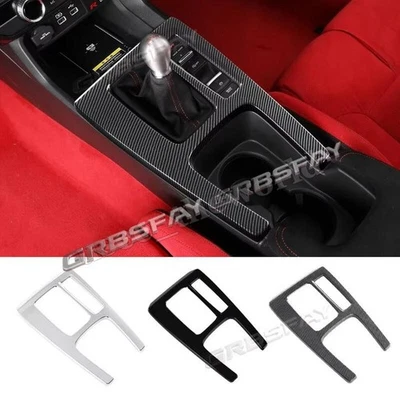 Cubierta de cuadro de panel de cambio de marchas negro para Honda Civic Type R FL5 2022-2025 Foto 1 de 4