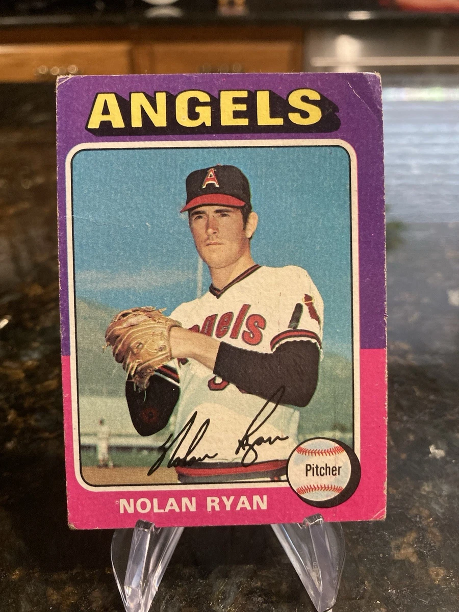 1975 Topps Nolan Ryan Baseball Trading Cards & Accessories for