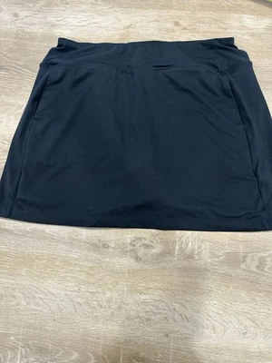 TITLE 9 Damas Atlético Mini Negro Grande Compresión Deporte Buttah Skort Foto 1 de 4