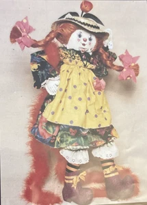 Vtg Rare My Sister & I Patterns MARVELOUS AUNT MABEL Doll Sewing 1993 Pattern - Picture 1 of 3