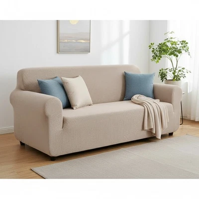 Stilvoller 4-Sitzer Sofabezug - Hochdehnbar, Weich, Waschbar, Rutschfest, Modern... - Bild 1 von 4