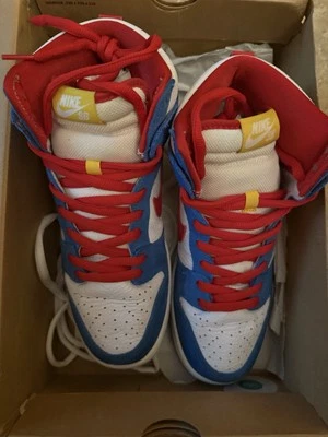 Hombres Talla 8.5 - Nike Dunk SB High Doraemon con Caja Foto 1 de 4