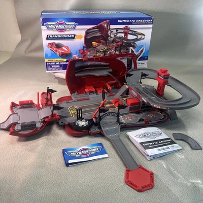 Micro Machines Corvette Raceway Transforms From Corvette To Raceway. No Cars. - Image 1 of 4