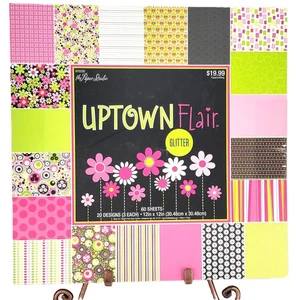 RETIRED The Paper Studio UPTOWN FLAIR 60 Sheets 12 x 12 Cardstock Paper Pad - Picture 1 of 1