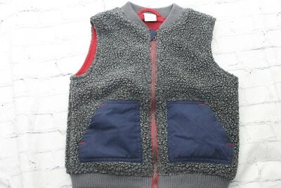Chaleco bebé niño Okie Dokie cremallera completa sin mangas gris talla 3T Foto 1 de 4