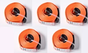 5x Pack Tow Strap 20 ft 2" 14000lbs winch sling 2in 20ft vehicle recovery 2x20 - Picture 1 of 5