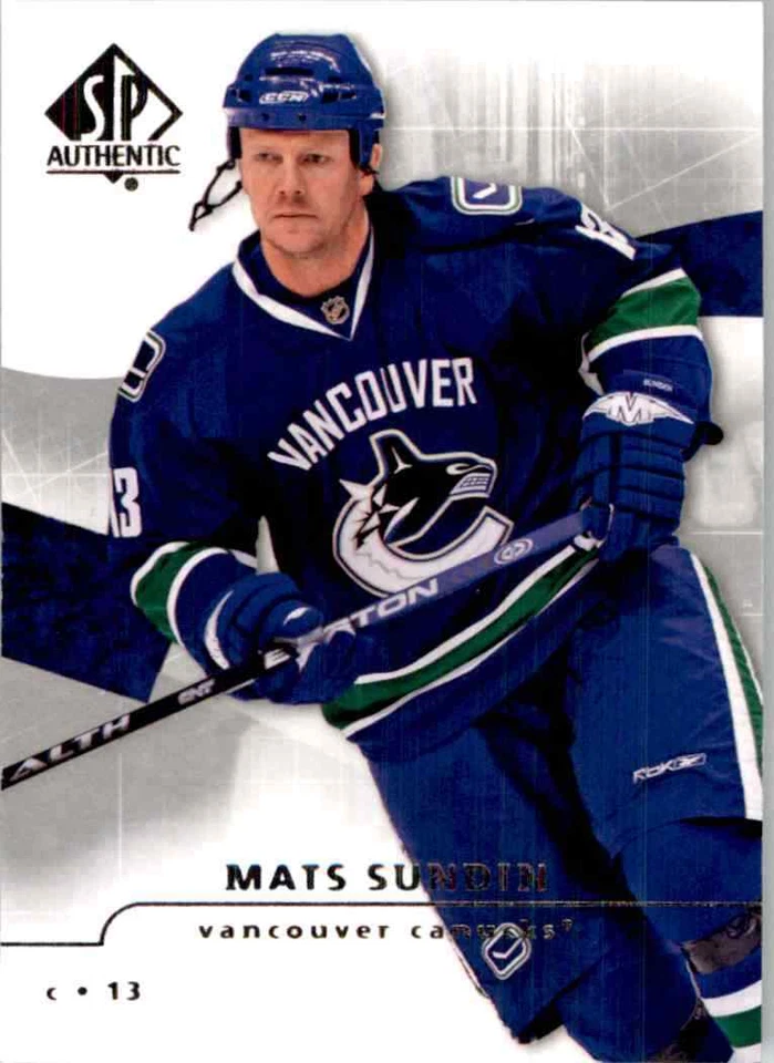 2008-09 Upper Deck SP Authentic Mats Sundin #94 - Image 1 of 2