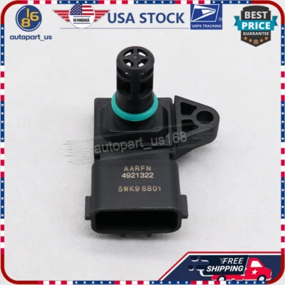 NEW 4921322 Map Air Intake Pressure Sensor For Dodge Ram 2500 3500 6.7L Turbo - Image 1 of 4