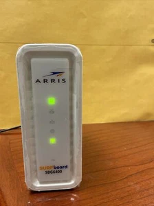 ARRIS SURFboard SBG6400 8x4 DOCSIS 3.0 Cable Modem / N300 Wi-Fi Router - Picture 1 of 2