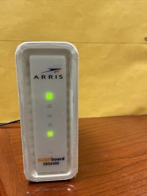 ARRIS SURFboard SBG6400 8x4 DOCSIS 3.0 Cable Modem / N300 Wi-Fi Router - Image 1 of 2