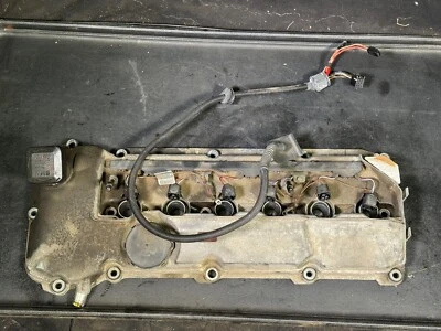 02-06 BMW E46 M56 SULEV SLEV 325i 330i CUBIERTA VÁLVULA METAL ALEACIÓN ALUMINIO OEM Foto 1 de 4
