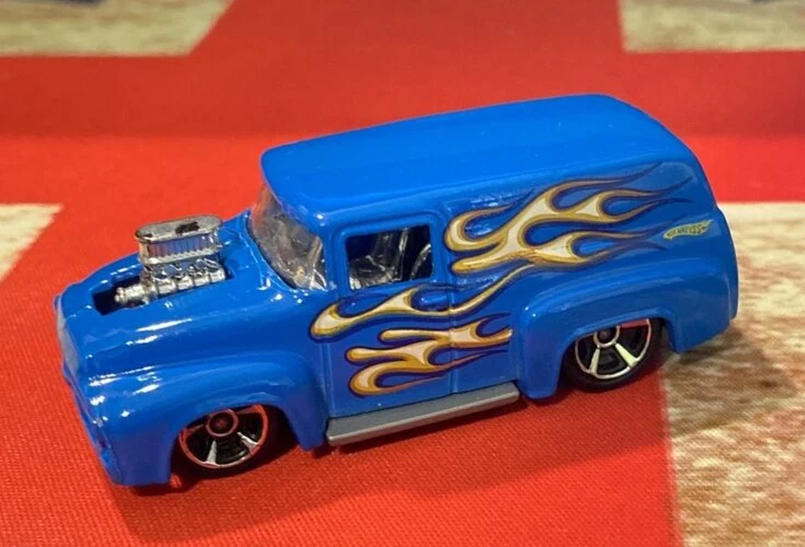 Ford F-100 1956 serie Heat Floet Mattel Hot Wheels 2011 Foto 1 de 4