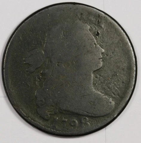 1798 Large Cent.  Full Date.  187921 Cover