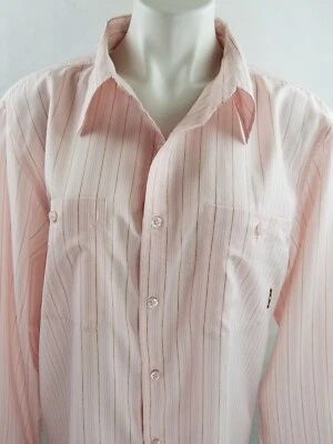 Blusa para mujer Element madera e hilo rosa con rayas talla XL L manga B002 Foto 1 de 4