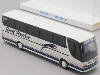 Rietze 64014 Kässbohrer Setra Graf Recke Audorf Travel Bus Mint OVP 1608-13-04 - Image 1 of 3