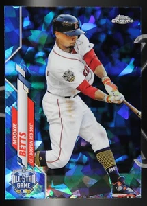 Mookie Betts - 2020 Topps Chrome Update Sapphire All-Star Game #U-268 - Red Sox - Picture 1 of 2