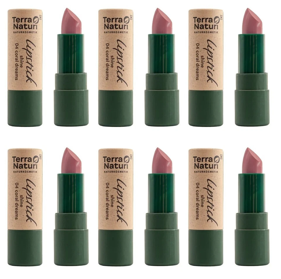 6 x 4g | Terra Naturi Lipstick Shine - Bild 1 von 1