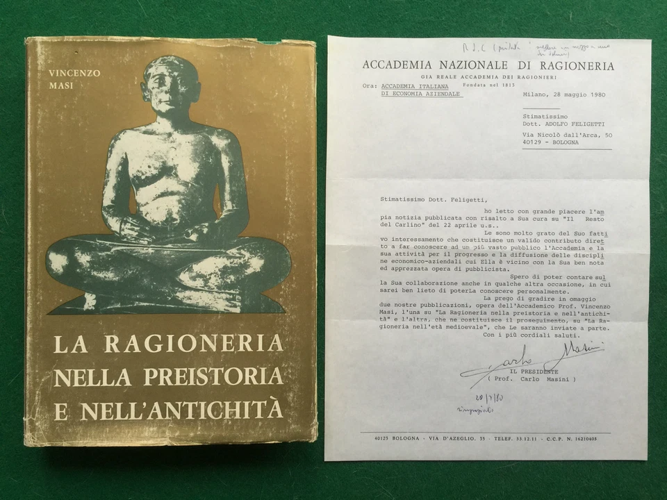 Vincenzo MASI - LA RAGIONERIA NELLA PREISTORIA E NELL'ANTICHITA' , Tamari (1964) - Immagine 1 di 1