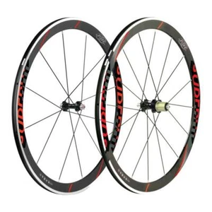 COPPIA RUOTE ROAD FIR SUPERLITE CLINCHER RED - Imagen 1 de 1